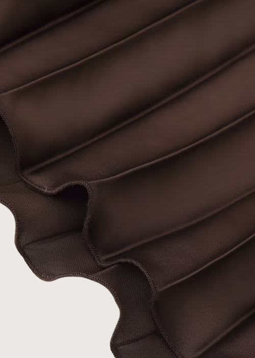 Harlow Pleated Set brown