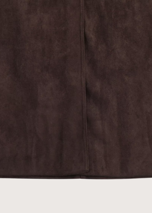 Harper Suede Coat brown