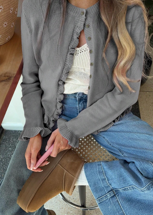 Cardigan Eloria gris