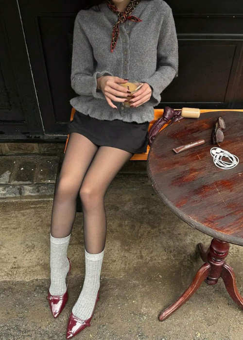 Cardigan Eloria gris