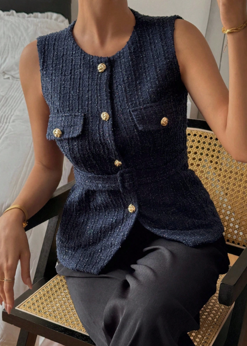 Cardigan Aurelia bleu