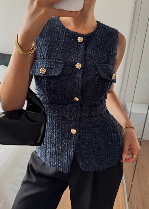 Cardigan Aurelia bleu