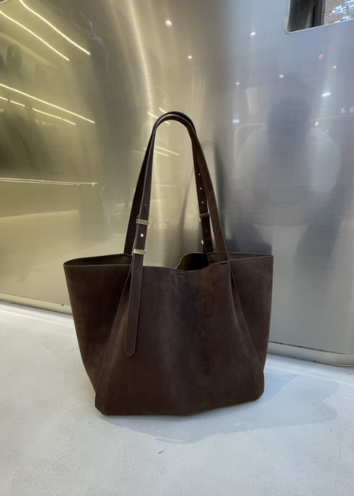 Lolita Suede Bag dark brown
