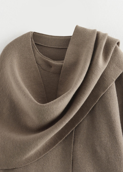 Ortegua Cape Jacket brown