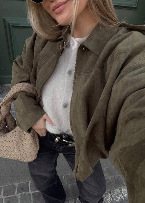 Perla jacket Khaki