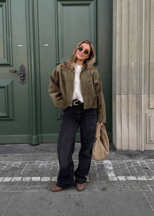 Perla jacket Khaki