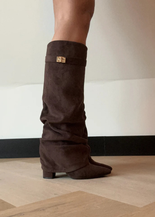 Nalia Suede Boots brown