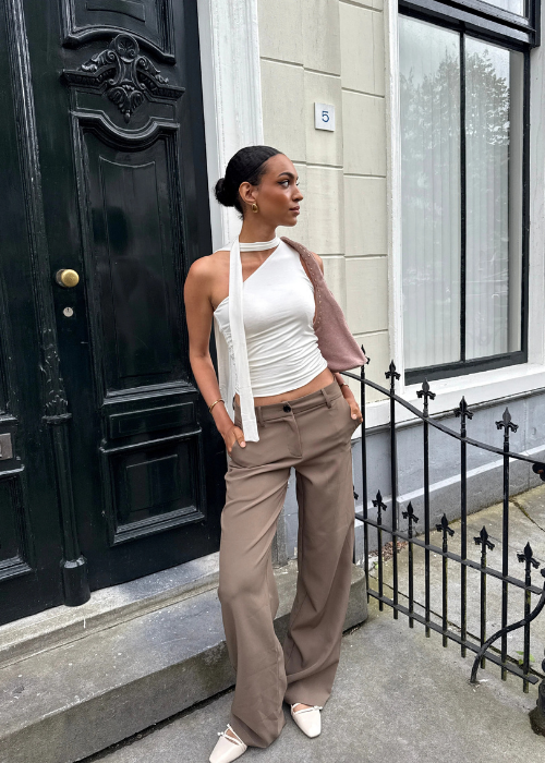 Halterra Top White