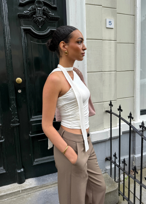 Halterra Top White