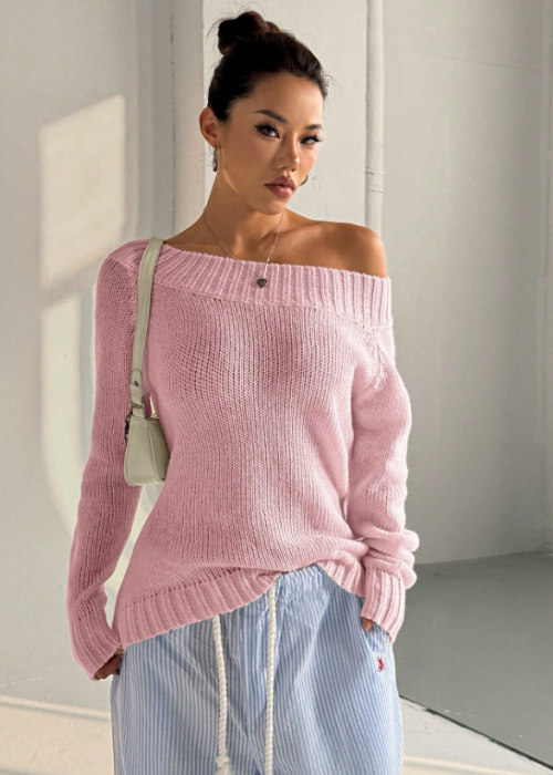 Cossa knit pink