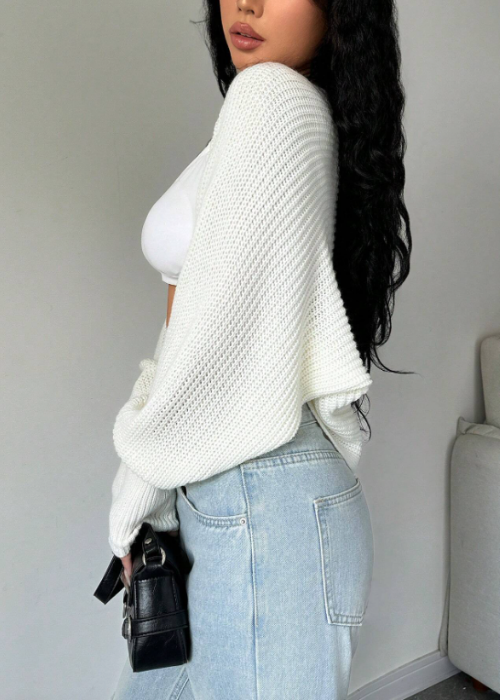 Amanda Knit White