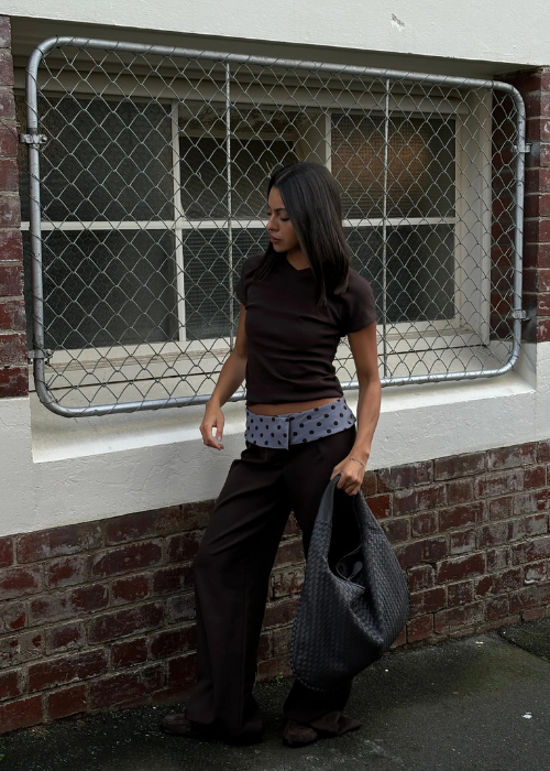 Dotella Pant brown