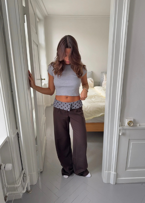 Dotella Pant brown